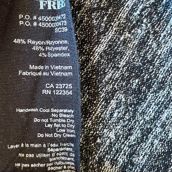 Wilfred Free Aritzia Yasmin Tank Dress Back Slit Marled Grey Casual - Picture 7 of 7